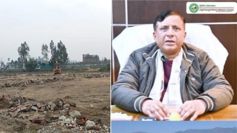 एमडीडीए का अवैध प्लॉटिंग पर बुलडोज़र अभियान जारी, 40 बीघा क्षेत्रफल में की जा रही अवैध प्लॉटिंग को किया गया ध्वस्त