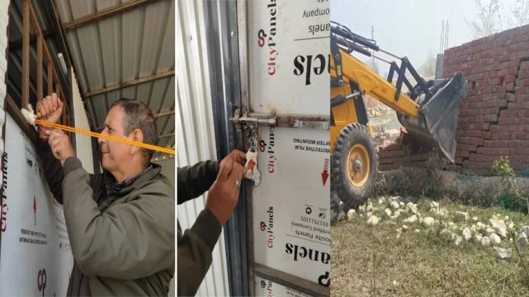 एमडीडीए की बड़ी कार्रवाई, सुरक्षा मानकों की अनदेखी पर ऋषिकेश में बहुमंजिला भवन सील, सेलाकुई में 10 बीघा अवैध प्लाटिंग पर चला बुलडोजर, अवैध व्यावसायिक निर्माण सील